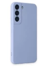 Samsung Galaxy S22 Kılıf Nano içi Kadife Silikon - Lila