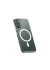 Samsung Galaxy S22 Plus Kılıf Magneticsafe Şeffaf Silikon - Şeffaf