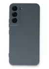 Samsung Galaxy S22 Plus Kılıf Nano içi Kadife Silikon - Gri