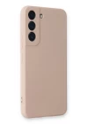 Samsung Galaxy S22 Plus Kılıf Nano içi Kadife Silikon - Pudra