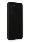 Samsung Galaxy S22 Plus Kılıf Nano içi Kadife Silikon - Siyah