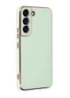 Samsung Galaxy S22 Plus Kılıf Volet Silikon - Açık Yeşil