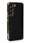 Samsung Galaxy S22 Plus Kılıf Volet Silikon - Siyah