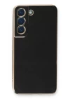Samsung Galaxy S22 Plus Kılıf Volet Silikon - Siyah
