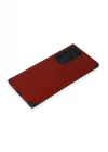 Samsung Galaxy S22 Ultra Kılıf Loop Deri Silikon - Kırmızı