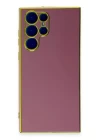 Samsung Galaxy S22 Ultra Kılıf Volet Silikon - Kırmızı