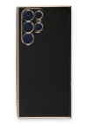 Samsung Galaxy S22 Ultra Kılıf Volet Silikon - Siyah