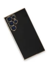 Samsung Galaxy S22 Ultra Kılıf Volet Silikon - Siyah