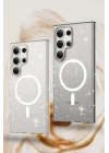 Samsung Galaxy S23 FE Kılıf Glow Magsafe Kapak - Şeffaf