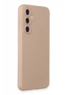 Samsung Galaxy S23 FE Kılıf Nano içi Kadife Silikon - Pudra