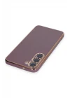 Samsung Galaxy S23 Kılıf Volet Silikon - Mor