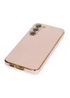 Samsung Galaxy S23 Plus Kılıf Volet Silikon - Pembe