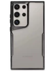 Samsung Galaxy S23 Ultra Kılıf Boyi Silikon Kapak - Siyah