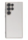 Samsung Galaxy S23 Ultra Kılıf Volet Silikon - Beyaz