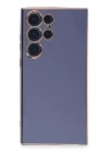 Samsung Galaxy S23 Ultra Kılıf Volet Silikon - Mavi