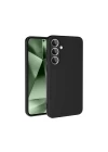 Samsung Galaxy S24 FE Kılıf Nano içi Kadife Silikon - Siyah
