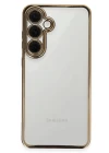 Samsung Galaxy S24 FE Kılıf Razer Lensli Silikon - Gold