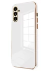 Samsung Galaxy S24 FE Kılıf Volet Silikon - Beyaz