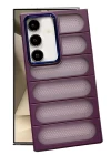 Samsung Galaxy S24 Kılıf Airmax Silikon Kapak - Derin Mor