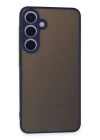 Samsung Galaxy S24 Kılıf Montreal Silikon Kapak - Lacivert