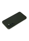 Samsung Galaxy S24 Kılıf Nano içi Kadife Silikon - Koyu Yeşil