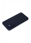 Samsung Galaxy S24 Kılıf Nano içi Kadife Silikon - Lacivert