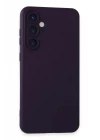 Samsung Galaxy S24 Kılıf Nano içi Kadife Silikon - Mor