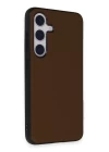 Samsung Galaxy S24 Kılıf Taft Kapak - Kahverengi
