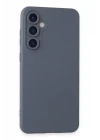 Samsung Galaxy S24 Plus Kılıf Nano içi Kadife Silikon - Gri