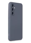 Samsung Galaxy S24 Plus Kılıf Nano içi Kadife Silikon - Gri