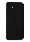 Samsung Galaxy S24 Plus Kılıf Nano içi Kadife Silikon - Siyah