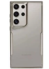 Samsung Galaxy S24 Ultra Kılıf Boyi Silikon Kapak - Titan Gri