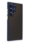 Samsung Galaxy S24 Ultra Kılıf Montreal Silikon Kapak - Lacivert