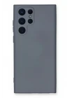Samsung Galaxy S24 Ultra Kılıf Nano içi Kadife Silikon - Gri