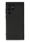 Samsung Galaxy S24 Ultra Kılıf Nano içi Kadife Silikon - Siyah