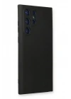 Samsung Galaxy S24 Ultra Kılıf Nano içi Kadife Silikon - Siyah