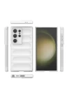 Samsung Galaxy S24 Ultra Kılıf Optimum Silikon - Krem