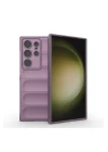Samsung Galaxy S24 Ultra Kılıf Optimum Silikon - Mor