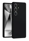 Samsung Galaxy S25 Ultra Kılıf Nano içi Kadife Silikon - Siyah