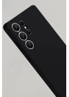 Samsung Galaxy S25 Ultra Kılıf Nano içi Kadife Silikon - Siyah