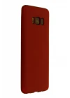 Samsung Galaxy S8 Kılıf First Silikon - Bordo