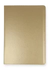 Samsung Galaxy T500 Tab A7 10.4 Kılıf 360 Tablet Deri Kılıf - Gold