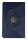 Samsung Galaxy T500 Tab A7 10.4 Kılıf 360 Tablet Deri Kılıf - Lacivert