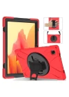 Samsung Galaxy T500 Tab A7 10.4 Kılıf Amazing Tablet Kapak - Kırmızı