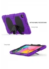 Samsung Galaxy T510 Tab A 10.1 Kılıf Griffin Tablet Kapak - Mor