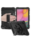 Samsung Galaxy T510 Tab A 10.1 Kılıf Pars Tablet Kapak - Siyah