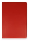 Samsung Galaxy T560 Tab E 9.7 Kılıf 360 Tablet Deri Kılıf - Kırmızı