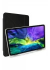 Samsung Galaxy T870 Tab S7 11 Kılıf Kalemlikli Mars Tablet Kılıfı - Siyah