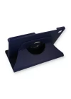 Samsung Galaxy X200 Tab A8 10.5 Kılıf 360 Tablet Deri Kılıf - Lacivert