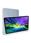 Samsung Galaxy X200 Tab A8 10.5 Kılıf Kalemlikli Mars Tablet Kılıfı - Mavi